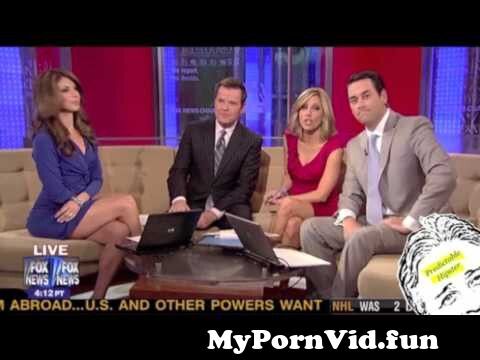 Fox Anchor Pulls Up Skirt...while on air! from live tv upskirt cameltoe Watch Video - MyPornVid.fun