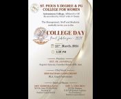 St. Pious X Degree u0026 PG College For Women