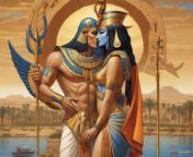 An illustrated story of Horus, the Egyptian god