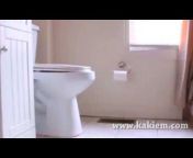 Girls on the toilet