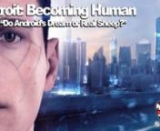 Detroit: Become Human follows three androids: Kara, who escapes the owner she was serving to explore her newfound sentience and protect a young girl; Connor, whose job is to hunt down sentient androids; and Markus, who devotes himself to releasing other androids from servitude.