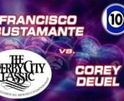 Busty showed more.Outlasted Deuel.nnFrancisco Bustamente (.861) def. Corey Deuel (.805)11-7nCommentators: Mark Wilson, Jeremy JonesnnWhat: The 2020 Derby City ClassicnWhere: Diamond/Cyclop Arena at Caesar&#39;s Southern Indiana Hotel and Casino, Elizabeth, INnWhen: January 24 - February 1, 2020nnThe 22nd Annual Derby City Classic - nine days of 4 disciplines: 9-ball, one-pocket, banks, and the Diamond Bigfoot 10-Ball Challenge.Players at the 2020 Derby City Classic include Lee Vann Corteza, Bi