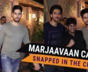 Marjaavaan star Sidharth Malhotra spotted with his director Milap Zaveri in the city. Both of them seemed happy as their movie Marjaavaan is doing well in the theaters. Marjaavaan hit the theatres entertaining the audience, giving them a high dose of action. Helmed by Milap Zaveri, it is the tragic love story of Raghu and Zoya