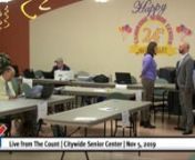 Tuesday, November 5, 2019, CCTV hosted an election results show, live from the Cambridge Citywide Senior Center, announcing the winners of the City Council and School Committee races.The show was hosted by Robert Winters, Susana Segat, Rev. Irene Monroe, Judy Nathans, and Sam Gebru.