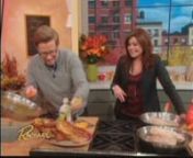 Rachael Ray kicked off her Wild Turkey Week with her guest, Top Chef: All Stars Winner Richard Blais, cooking sous vide turkey in a pair of SousVide Supreme water ovens, then giving it a quick sear and slathering it in a scrumptious glaze made from the pouch juices.