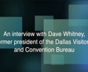 Interview with Dave Whitney - CVB Prespective from prespective