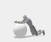 Movement Phases:n[1] Stütze dich mit deinen Händen auf einen Gymnastikball. n[2] Achte auf eine gerade Linie von deinen Knien zu deinem Kopf und bewege den Ball vor dir langsam auf dich zu. Dabei stützt du dich nach und nach mit deinen Unterarmen ab. n[3] Rolle den Ball in die Ausgangsposition zurück. n[4] Wiederhole diese Übung entsprechend oft.nCoaching Tips:nErweitere nach und nach deinen Bewegungsbereich.nFeel It:nTraining des Oberkörpers und der Schultern.