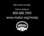 The Missouri Lawyers&#39; Assistance program is here to help members of The Missouri Bar, their families and law students by providing free and strictly confidential professional counseling. Through a variety of services, MOLAP helps individuals overcome personal problems such as substance abuse, depression, stress and burnout. To learn more about the program, visit www.mobar.org/molap. To request help today, call 1(800) 688-7859.