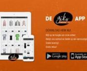 Giks Mode heeft nu z&#39;n eigen app! Bekijk op een overzichtelijke manier de volledige collectie op uw favoriete tablet of smartphone, bestel de kledij die u wenst, vind snel de dichtstbijzijnde winkel en blijf op de hoogte van alle nieuwtjes.
