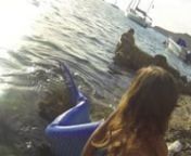 Akhila Mermaid Ibiza, performing 1 with mask, Director: Gerrado Lema, underwater camera, Gerardo Lema &amp; Azucena Ghazal, Ibiza Sep 2014.