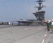 Earlier today, we told you about the first combined manned and unmanned flight operations aboard USS Theodore Roosevelt (CVN 71)