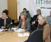 Konferencija za štampu nezadovoljnih novinara ŠRIF-a, Bor 10.03.2009.