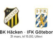 Detta är BK Häckens reklamfilm inför den allsvenska premiären mot IFK Göteborg.