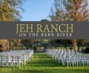 Take a closer look at JEH Ranch wedding venue and hear what other wedding couples have to say about it.nnVisit us today: http://JEHRanch.com