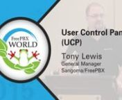 The User Control Panel (UCP) is a replacement for the aging ARI module in FreePBX starting with FreePBX 12. In this presentation, Tony provides an overview of UCP as well as gives a walk through of all the sections, including SMS, WebRTC and other features.nnhttp://wiki.freepbx.org/pages/viewpage.action?pageId=28180526