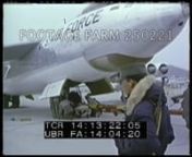 [1962 - Color, Cold War:SAC Operations]nSlate:26Oct62Photo:J. Schaefer, Oxnard AFB.Roll 8n00:00:04t14:06:30Security officer observing flight line activities, talking to APsAF car pulls inCU into microphone.Noses of planes lined up.MCU men around plane, on tractor, pulling plane onto plate.CUs.nCuban Missile Crisis; Air Force; Strategic Air Command; Oxnard AFB;nNOTE:Partial or entire sold at per reel rate.nNOTE:FOR ORDERING See:www.footagefarm.co.uk or contact us at: