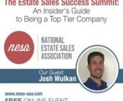 NESA Summit Interviews - Josh WulkannnTopic: