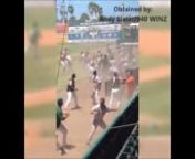 Exclusive video of a Camp Day brawl between the Daytona Tortugas and Jupiter Hammerheads