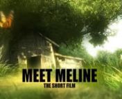 MEET MELINE : THE ANIMATED SHORT FILMn“Meet Meline tells the story of a little girl whose curiosity is sparked by a mysterious creature as she plays in her grandparents’ barn.”nn“Meet Meline” is a 3D animated short film created independently and without any budget by Virginie Goyons and Sebastien Laban (Sound Design: Cedric Denooz, Music: Guillaume Roussel).nnTHE MAKING OF MEET MELINE : http://www.vimeo.com/7708580nThis is a 12-MINUTES MAKING OF with behind-the-scenes footage, shot bre
