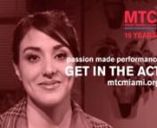 Actress Diana Garle on MTC's 10th Anniversary from 10 garle