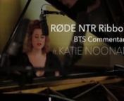To launch the new RØDE NTR ribbon microphone, we invited Australian performer Katie Noonan​ for an exclusive recording of her upcoming track