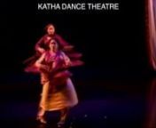 Rita Mustaphi and Semonti Mustaphi are performing Kathak in