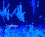 For more information, please visit:nhttp://beautifulchemistry.net/nnCrystals are beautiful, both externally at the macroscopic level and internally at the atomic level. The same is true for the process of crystallization, which is the formation and growth of crystals. This video shows the crystallization of copper sulfate (CuSO4), sodium thiosulfate (Na2S2O3), potassium ferrioxalate (K3[Fe(C2O4)3]), and sodium acetate (CH3COONa). More accurately, these crystals all have water molecules inside th