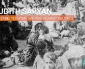 Judith Saryan--Zabel YessayanWriting Against Injustice. Produced by AGBU WebTalks