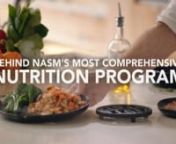 NASM | Nutrition | Welcome Video from nasm
