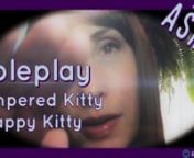 Enjoy this ASMR roleplay where I pamper and soothe you, my happy kitty! Lots of soothing asmr whispering, tongue clicking, cat purring, kitty petting and a bit of sound layering. Soothing and relaxing, let me pet your worries away!nnYou can also find me on the tingles app at: https://tingles.app.link/arioso-ASMRnnFeaturing ASMR roleplay with personal attention, asmr cat purring, whispering, tongue clicking, kitty pampering, and soft petting.