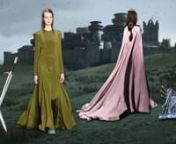 Hogan McLaughlin designer fashion tie-in to Game of Thrones season 8 premiere in April 2019. Hogan McLaughlin&#39;s creative aesthetic is a perfect fit with GoT. I used my photos from his NYFW runway show, Feb 2019, and placed into motion graphics with GoT theme elements, using After Effects. Love how the model in olive dress resembles Sansa Stark.nMusic by Serge Narcissoff via soundcloud (free stock music)nThis video on Hogan&#39;s Instagram received 3,015 views, as of 6/3/19.instagram.com/p/BwP52kcg