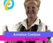 #PersonalVideo produced for Annelize Coetzee, a #DesignCreator of Advanced SignsnnPersonal Video is a great way to express your professionalism, to tell your audience who you are and what you do.nA Vertical Format of your Personal Video is perfect for viewing on mobile device, and is there the best format you can use to share on messaging apps like WhatsApp or WeChat. nVisit https://www.PersonalVideo.co.za/ to get your own Personal Video.nnVideo Information for Annelize Coetzee Personal Video nP