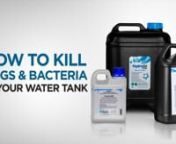 Hi and Welcome to our video on How to Kill Bugs &amp; Bacteria in your Water Tank, To learn more, please click the link below:nnhttps://www.mywaterfilter.com.au/hydrosil-ultra-silver-stabilised-hydrogen-peroxide-water-purification-78.htmlnnIf you have any questions or if we can help you with anything, please contact us on 1800 769 300 or jump over onto our live chat on MyWaterFilter.com.au.nn- G&#39;day folks, Rod from My Water Filter here today. And what we&#39;re gonna do is take a look at sterilizing