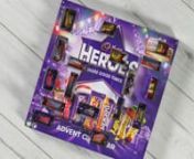 Cadbury Heroes Advent Calendar from heroes