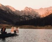 Nestled high above vail, Piney River Ranch is a pristine destination for Coloradans and the world beyond. Abby &amp; Hunter&#39;s wedding was a jaw dropper, and their sunset canoe paddle is the icing on their cake. Did we mention Abby is a pro skier!? Check her out at https://abigailmurer.com/ and check out more of our films at https://wearefostercreative.com
