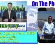 On MoneyTV with Donald Baillargeon, the CEO of XSNX discusses solar power storage.