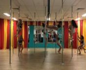In our proposed Pole Theatre Amateur Australia 2017 - Comedy routine, we intend to stage a standard pole tricks class in a studio where there will be our group of 8 “Old Moles On Poles”, a younger and more capable student as a human prop, and a teacher voice-over.The younger poler will nail her tricks on first attempt, while the “Old Moles On Poles” fumble and fail our way through with hilarious consequences. nnThe concept will be to show the thoughts and feelings of the “older poler