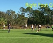 ECNL 2017/18 Boys Showcase. Crossing using both feet. With Assist at the end 12/31/2017