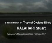 3 minute Time-lapse film from Tropical Cyclone Dineo February 2017