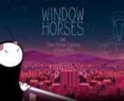 Window Horses is an animated feature! It’s about love (it’s always about love…) – love of family, poetry, history, culture. Here’s the story: Rosie Ming, a young Canadian poet, is invited to perform at a Poetry Festival in Shiraz, Iran, but she’d rather be in Paris. She lives at home with her over-protective Chinese grandparents and has never been anywhere by herself. Once in Iran, she finds herself in the company of poets and Persians, all who tell her stories that force her to conf