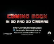 This film was commissioned by Paramount and Yahoo for the release of the movie xXx: The Return of Xander Cage.nnDoP/Director - Tim Dollimoren2nd Camera - Cal Earnshawn1st AD - Geoff Taylorn2nd AD - Kit PerrynFocus Puller - Zach BrownnCamera Assistant - Jordan EarshawnDIT - Darryl LeechnFloor Manager - Darren Perry nBTS - Will HalfacreennExec Producer - Chris Whittle &amp; Experience 12nProducer - Geoff Taylor &amp; Tim Dollimore