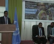 STORY: Somalia hosts pre-London conference event nTRT: 3:45nSOURCE: UNSOM PUBLIC INFORMATIONnRESTRICTIONS: This media asset is free for editorial broadcast, print, online and radio use.It is not to be sold on and is restricted for other purposes.All enquiries to thenewsroom@auunist.orgnCREDIT REQUIRED: UNSOM PUBLIC INFORMATION nLANGUAGE: SOMALI/ENGLISH NATURAL SOUNDnDATELINE: 2 MAY 2017, MOGADISHU, SOMALIAnnnnSHOT LISTnnWide shot, launch of pre-London Somalia Conference event in Mogadishun