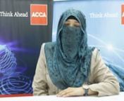 Hear from the second top ACCA Affiliate from Pakistan for the December 2016 exam session, Umaima Khobaib as she tells her story about a picking accountancy as a profession and excelling through it!