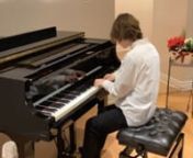 Vasilina Babuk (15 y.o., RCM Level 8) – Sonata in C major, K. 545: 1st movement – Wolfgang Amadeus Mozart– 2022 Music Lights the Way Piano Festival (Canada).