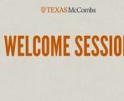 Inclusion at McCombs kicks off with a welcome from Associate Dean for MBA Programs, Joe Hahn, Assistant Dean of the Full-Time MBA program, Tina Mabley, and Director of Diversity, Equity, and Inclusion for McCombs Graduate Programs, Zerina Hamulich. They talk about the Texas McCombs community and culture, how students are supported throughout the program, and how students can get involved to make an impact on their classmates and beyond.nnnStudent leaders in our various affinity organizations als