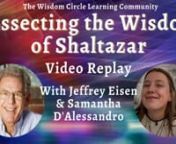 On Tuesday January 17th at 7PM EST Samantha and Jeffrey went live inside the Wisdom Circle Learning Community Live Platform, with the intention of deep diving a Shaltazar channeled message.nnThey dissected and explored the Shaltazar message called Accepting the Darkness &amp; The Search for One which you can listen to in the WCLC Here : https://wisdomcircle.circle.so/c/shaltazar-wisdom/becoming-the-observer-abbca-16koknnJeffrey and Samantha also explored the Shaltazar Oracle Card Message Number
