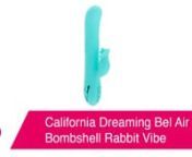 https://www.pinkcherry.com/products/california-dreaming-bel-air-bombshell-rabbit-vibe (PinkCherry US)nhttps://www.pinkcherry.ca/products/california-dreaming-bel-air-bombshell-rabbit-vibe (PinkCherry Canada)nn--nnWhether summer&#39;s coming or going (it&#39;s on the way in where we are!) California Dreaming&#39;s Bel Air Bombshell is always ready to whisk you and perhaps a partner away to a land of endless heat and pure pleasure. We&#39;ll get it out of the way right now, this bliss-packed rotating rabbit is ind