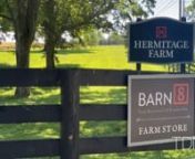 Grade I winner Hot Rod Charlie was foaled and raised at historic Hermitage Farm, just outside of Louisville, Kentucky. Recently, the farm has expanded its reach to a wider audience with the addition of Barn8 Farm Restaurant and Bourbon Bar. We stopped in for a visit.