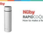 Meet the most innovative way to prepare formula feeds with the Nuby RapidCool™.It cools down formula milk to the perfect temperature in just a matter of minutes. It meets the NHS guidelines on how to prepare milk safely, doesn&#39;t require expensive replacement filters and is portable. Just WOW!nnHow does it work? It’s easy-peasy! Boil fresh water, measure formula powder, fill the RapidCool™ with hot water, add formula powder, and mix well. Simply wait for the digital display to show a gree