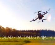 flying the mwc quad in some wind.ndaedalus kinjal framenwww.multicopterstore.com